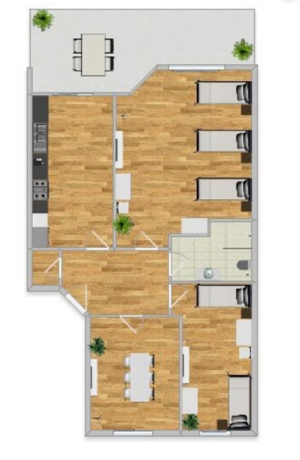 Cozy Balcony Apartment In Essen-Kupferdreh Exterior foto